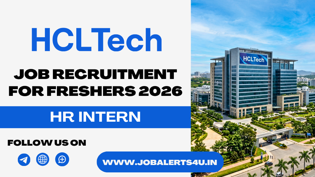 HCLTech HR Internship Hiring 2026