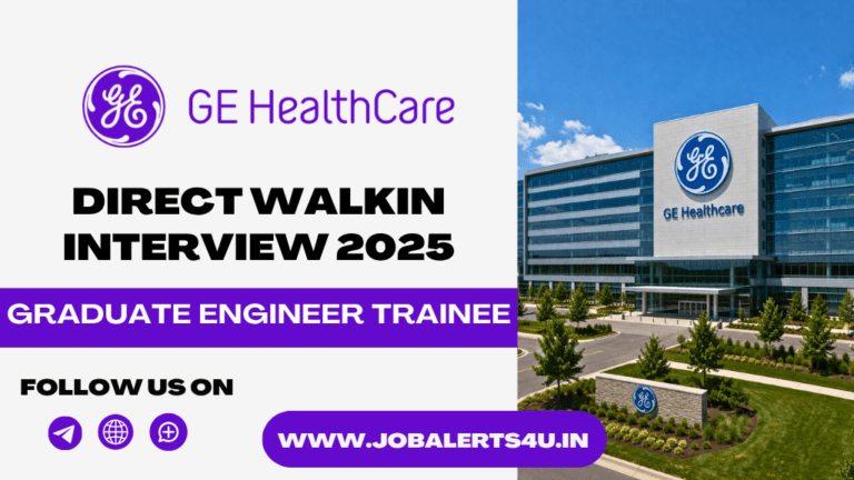 GE Healthcare Walk-in Hiring 2026