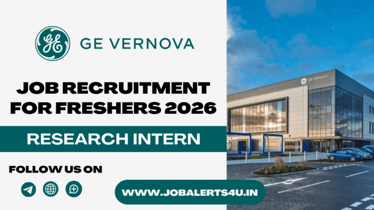 GE Vernova Research Intern Hiring 2026