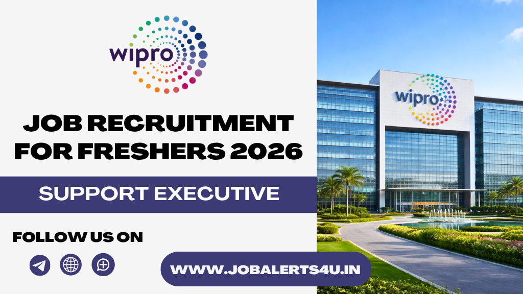 Wipro Support Executive Hiring 2026