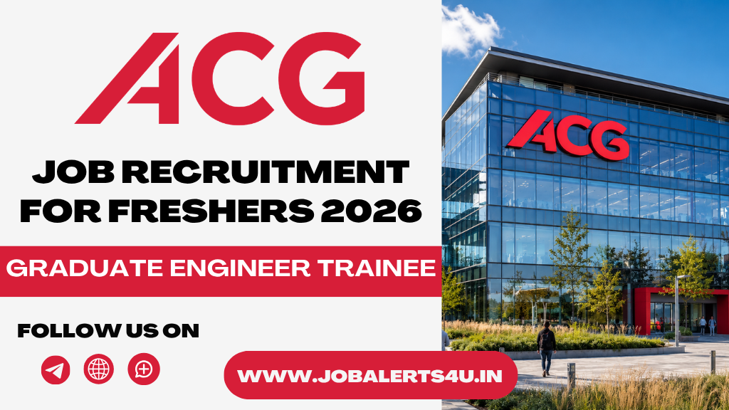 ACG Graduate Engineer Trainee Hiring 2026