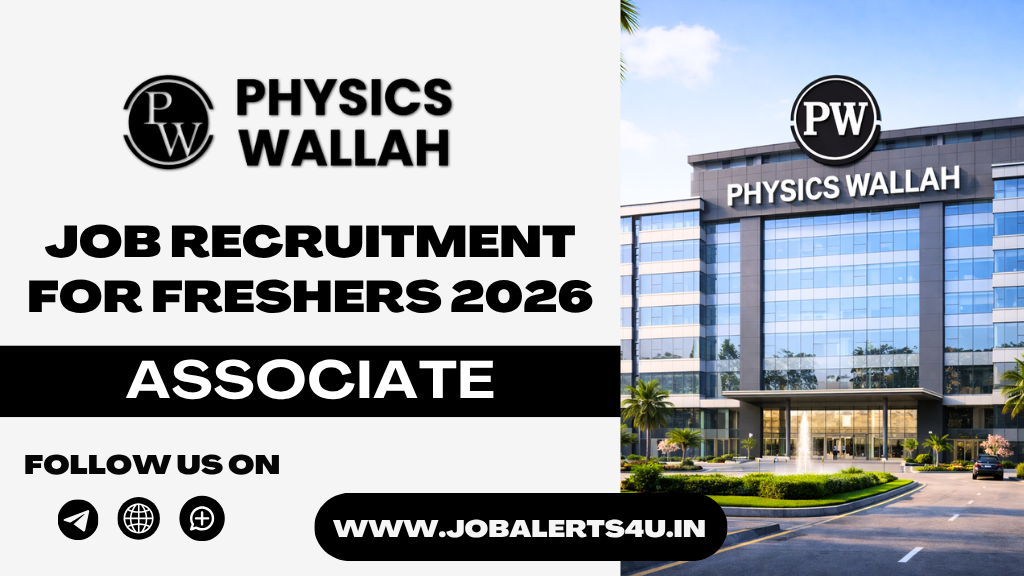 PhysicsWallah Associate Hiring 2026