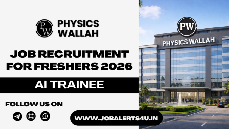 PhysicsWallah AI Trainee Hiring 2026