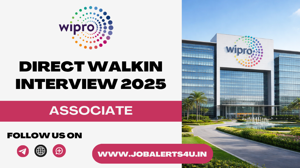 Wipro Associate Walk-In Hiring 2026